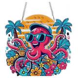 NEW Octopus Hanging Diamond Window Art Kit