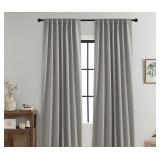 NEW $43 Blackout Curtains 2 Panels Set, 51'x39'