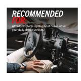 NEW $344 PowerStop Z17 Replacement Brake Pad