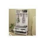 NEW $150 Hall Tree Coat Rack Storage Bench