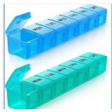 NEW Weekly Pill Organizer Large 2 Packs