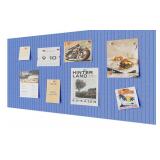 NEW $51 48x32ï¿½ Bulletin Board, Decorative Felt Pin
