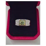 $1,175 App (1.00ct) Moissanite Ring Sz 11