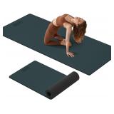 New $55 Extra Thick 12mm TPE Yoga Mat with Strap