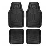NEW $54 Automotive Floor Mats Black Climaproof
