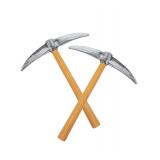 NEW 2pcs Fake Axes Props Foam Hatchet Gnome Spade