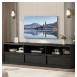 NEW $280 (70', Black) Modern TV Cabinet