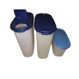 USED $69 3PC Tupperware Modular Oval Container Set