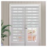 New $62 53ï¿½x90ï¿½ SEEYE Cordless Zebra Blinds Grey