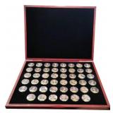 NEW $241 46PC Presidents U.S.A Coin Collection