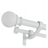 NEW $63 (72'-144') Double Curtain Rods