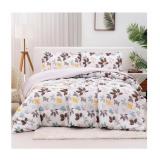 NEW $44 (Q) 3-Piece Comforter Set