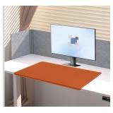 NEW $30 (28.74' x 16.73')Desk Mat with Lip