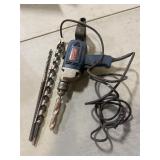 USED Ryobi D50VSR Drill and Equipment