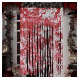 SEALED 2 Pack Halloween Door Curtain
