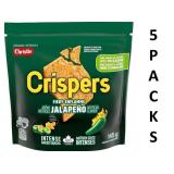 SEALED 5PK Fiery Jalapeno Crispers Snacks 145g