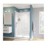 NEW $1547 (76') Pivot Shower Door