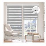 $58 KELIXU Cordless Zebra Blinds with Valance