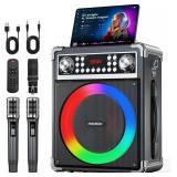 NEW $113 Karaoke Machine with 2 Microphones