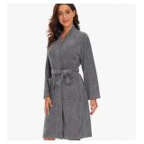 NEW $39 (XL) Knuffnee Terry Cloth Robe for Women