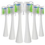 NEW Toothbrush Replacement Heads 6Ct.