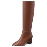 NEW $100 (9.5) Women's Knee High Boots w/Side Zip