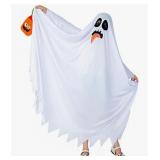 NEW Size:4-6Y White Boo Ghost Robes