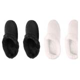 NEW 2PK (L) Soft & Fuzzy Warm Insole Liners