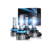 NEW 4 Pack Mars Auto Headlight Bulbs H11 9005