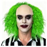 NEW Unisex Costume Wig w/Attached Bald Cap