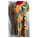 SEALED $32 (S) Tropical Print Mini Dress
