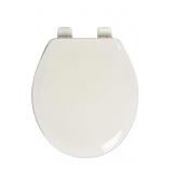 $32 NEW Centoco Wood White Round Toilet Seat