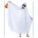 NEW (4-6Y)  White Boo Ghost Robes Costume