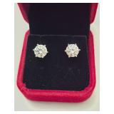$1,975 App (4.00ct) Moissanite Earrings