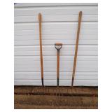 (2) Vintage Pitchforks & Potato Fork