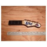Vintage Miller Lite Guitar Style Tapper
