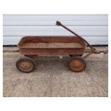 Vintage Rustic Radio Flyer Wagon