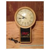 Vintage Miller Beer Clock