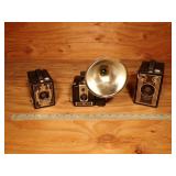 (3) Vintage Brownie Camera's