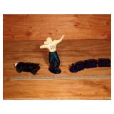 Vintage 'Pass Play' Football Player Avon Decanters