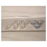 Vintage Fireking Oven Glass & Sherbert Dishes