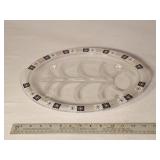 Vintage Inland Glass Serving Platter