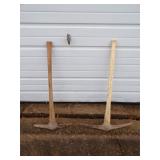 (2) Vintage Pickaxes