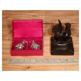 Vintage Godinger Silvra & Crystal S & P and More