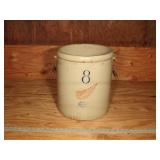 Vintage Redwing 8 Gallon Crock with Bail Handles