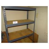 Heavy duty shelving unit 3' w x 6' tall x 18' deep
