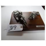 Case 9040B excavator and 580 Super L backhoe metal