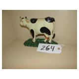 Cast iron cow door stop