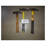 3 framing hammers