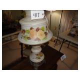 Vintage floral table lamp